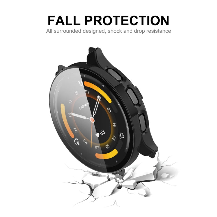 Compatible with Garmin Venu 3S ENKAY Hat-Prince Full Coverage PC + Tempered Glass Film Integrated Watch Case(Dark Green) - free shipping - PMC TechLife - Order now!