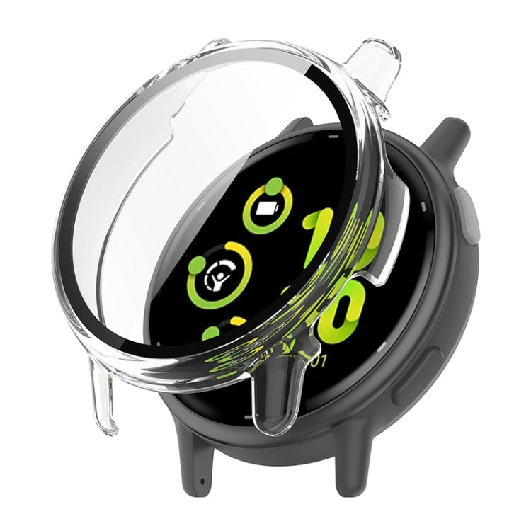 Compatible with Garmin Active 5 ENKAY Hat-Prince Full Coverage PC + Tempered Glass Film Integrated Watch Case(Transparent) - free shipping - PMC TechLife - Order now!