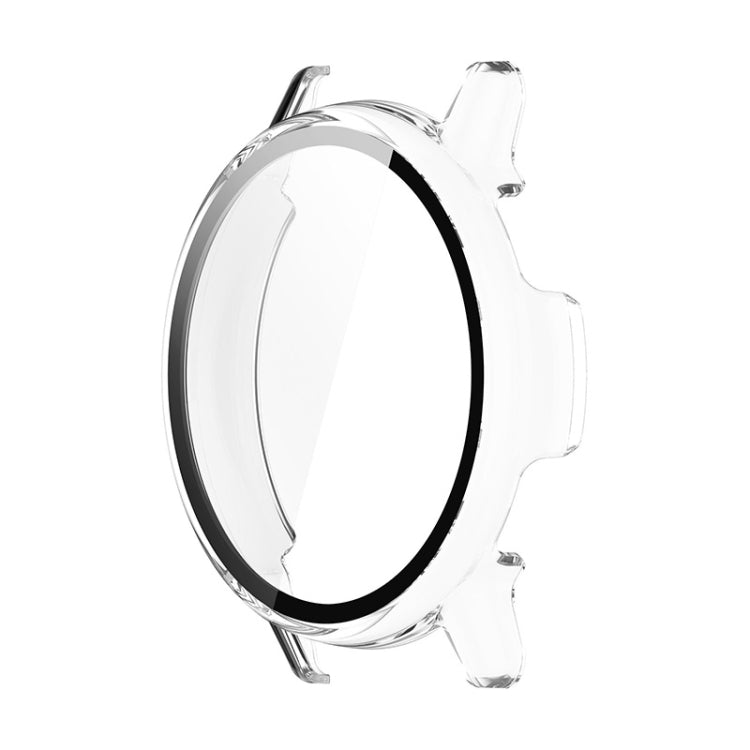 Compatible with Garmin Active 5 ENKAY Hat-Prince Full Coverage PC + Tempered Glass Film Integrated Watch Case(Transparent) - free shipping - PMC TechLife - Order now!