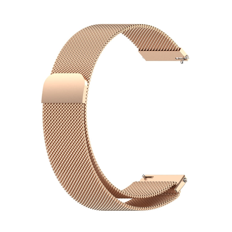 For Huawei Watch GT4 41mm Milan Magnetic Steel Mesh Watch Band(Rose Gold) - Watch Bands by PMC TechLife | Online Shopping South Africa | PMC TechLife