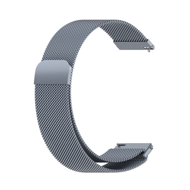 For Huawei Watch GT4 46mm Milan Magnetic Steel Mesh Watch Band(Gray) - Watch Bands by PMC TechLife | Online Shopping South Africa | PMC TechLife