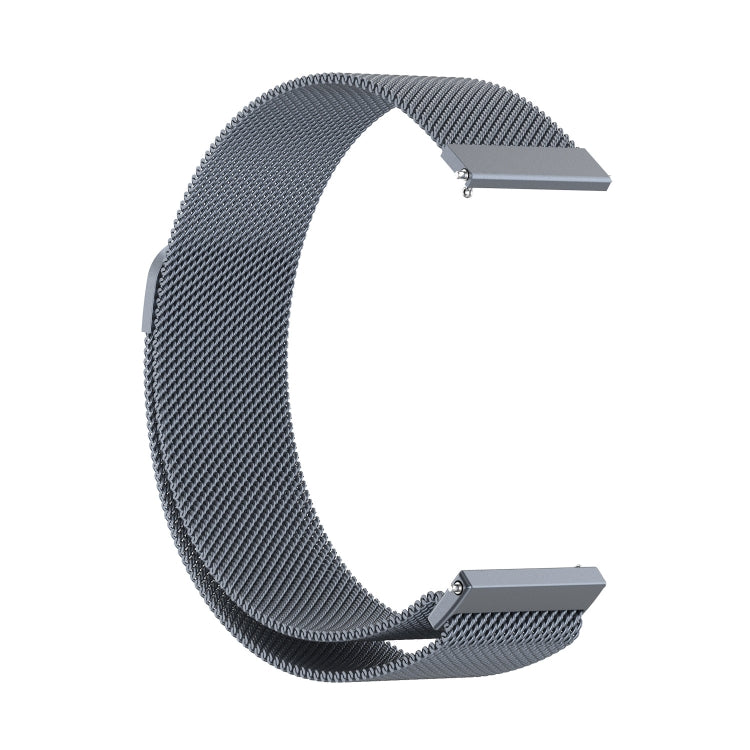 For Huawei Watch GT4 46mm Milan Magnetic Steel Mesh Watch Band(Gray) - Watch Bands by PMC TechLife | Online Shopping South Africa | PMC TechLife