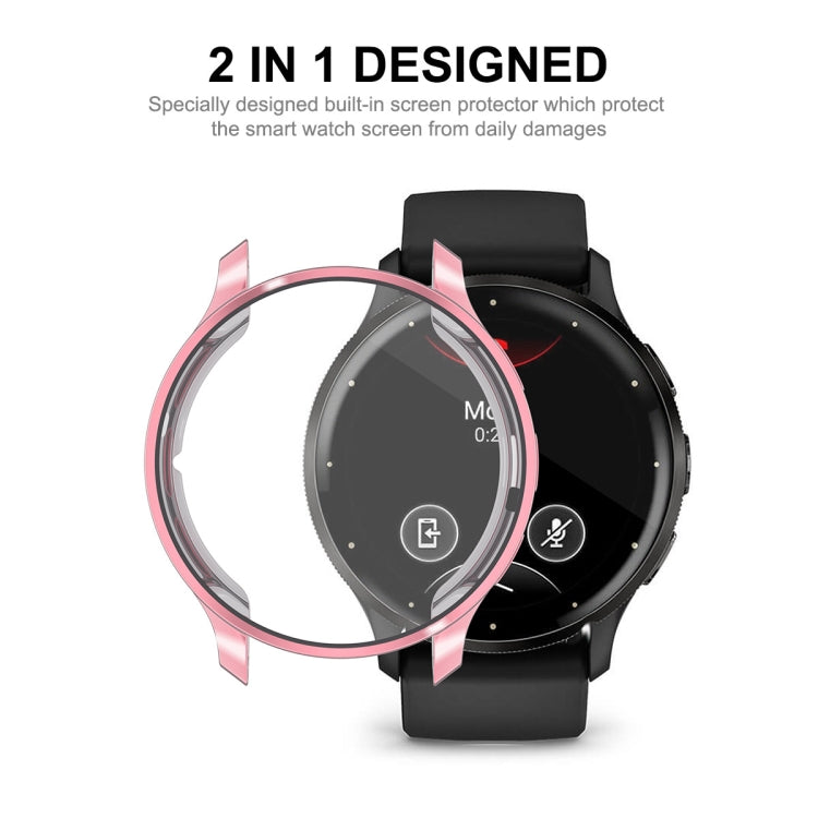 Compatible with Garmin Venu 3S ENKAY Hat-Prince Full Coverage Electroplated TPU Watch Case with Screen Protection(Gold) - free shipping - PMC TechLife - Order now!
