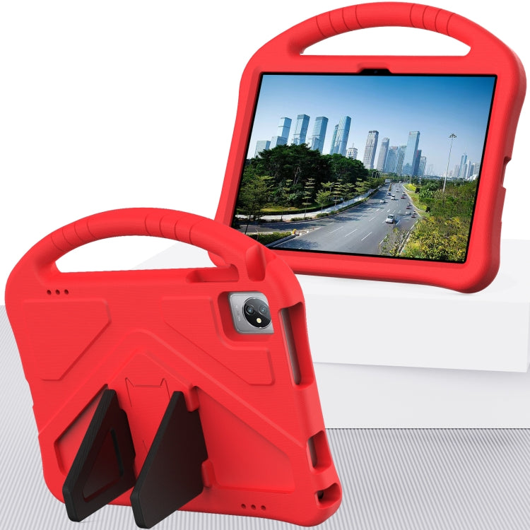 For Blackview Tab 8 WiFi 10.1 2023 EVA Shockproof Tablet Case with Holder(Red) - Others by PMC TechLife | Online Shopping South Africa | PMC TechLife | Buy Now Pay Later Mobicred