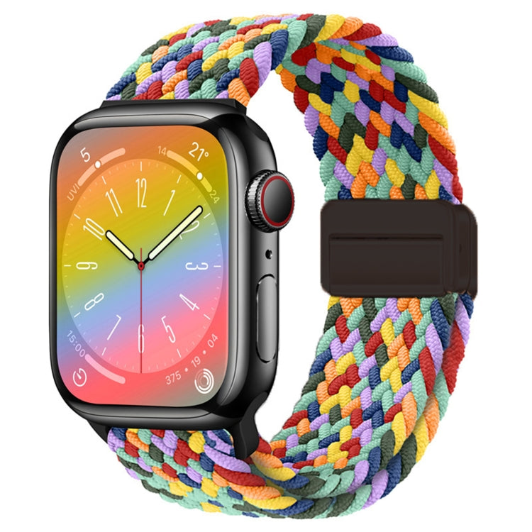 For Apple Watch Ultra 49mm Nylon Woven Magnetic Fold Buckle Watch Band(W Seven Colors) - Watch Bands by PMC TechLife | Online Shopping South Africa | PMC TechLife