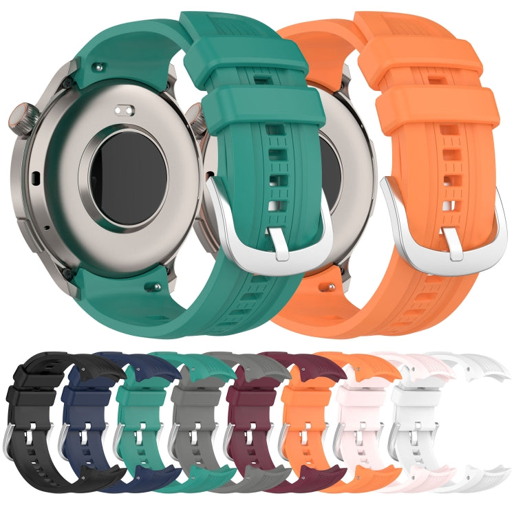 For Amazfit Balance A2286 Vertical Texture Silicone Watch Band(Orange) - Watch Bands by PMC TechLife | Online Shopping South Africa | PMC TechLife