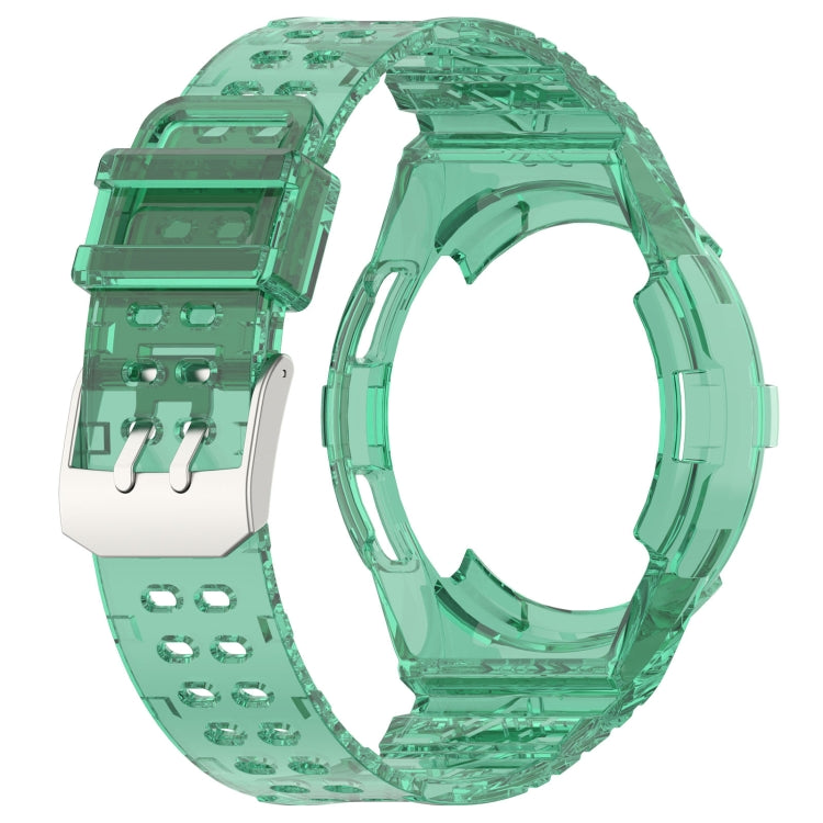 For Samsung Galaxy Watch6 Classic 47mm  R960 Glacier TPU Integrated Watch Band(Green) - free shipping - PMC TechLife - Order now!