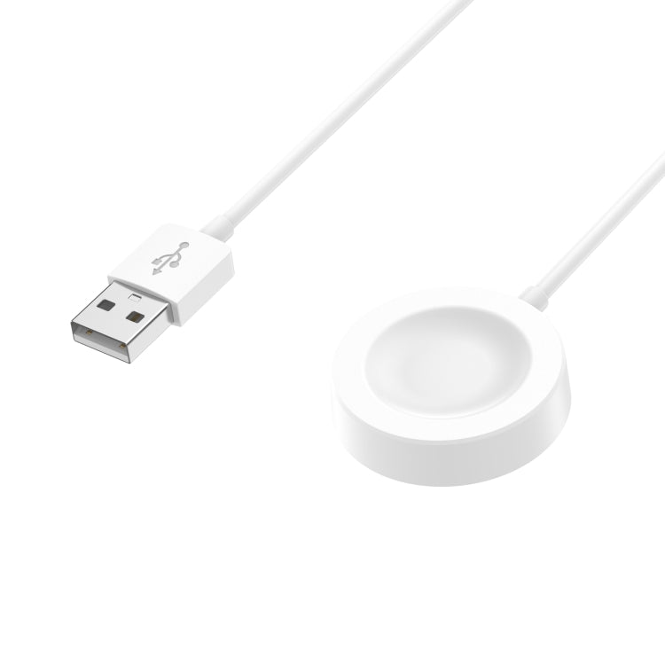 For Huawei Watch GT 4 46mm Smart Watch Magnetic Suction Integrated Charging Cable, Length: 1m(White) - Charger by PMC TechLife | Online Shopping South Africa | PMC TechLife