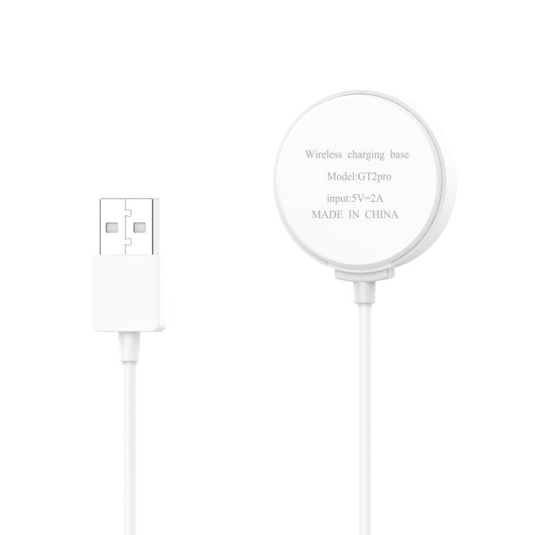 For Honor Watch 4 Pro Smart Watch Magnetic Suction Integrated Charging Cable, Length: 1m(White) - Charger by PMC TechLife | Online Shopping South Africa | PMC TechLife