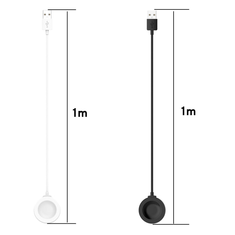 For Huawei Watch GT 4 46mm Smart Watch Magnetic Suction Integrated Charging Cable, Length: 1m(Black) - Charger by PMC TechLife | Online Shopping South Africa | PMC TechLife