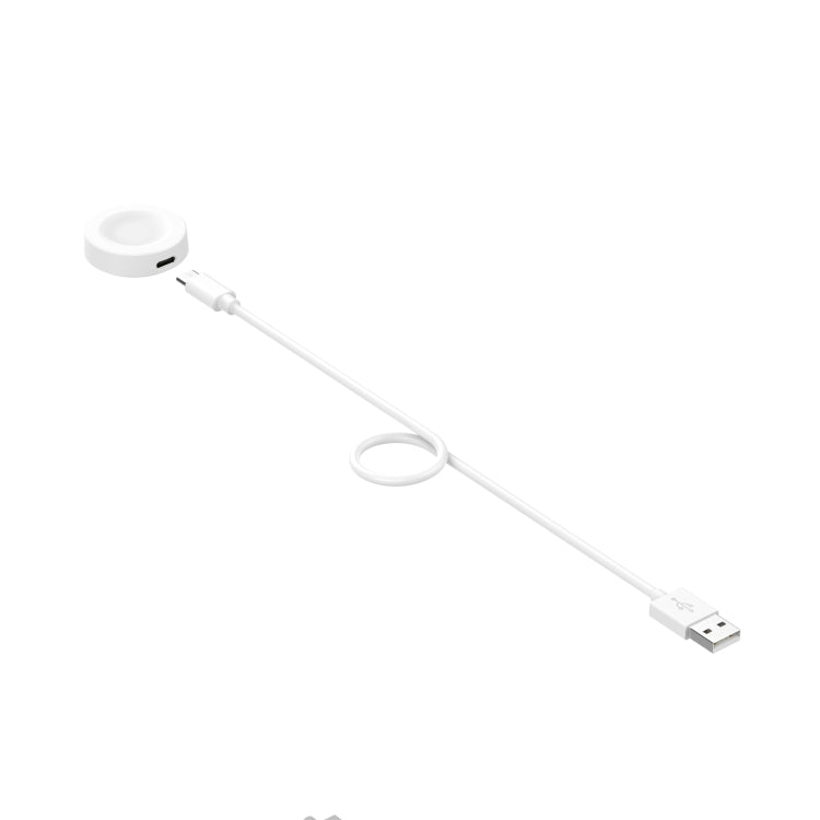 For Huawei Watch GT 4 46mm Smart Watch Magnetic Suction Split Charging Cable, Length: 1m(White) - Charger by PMC TechLife | Online Shopping South Africa | PMC TechLife