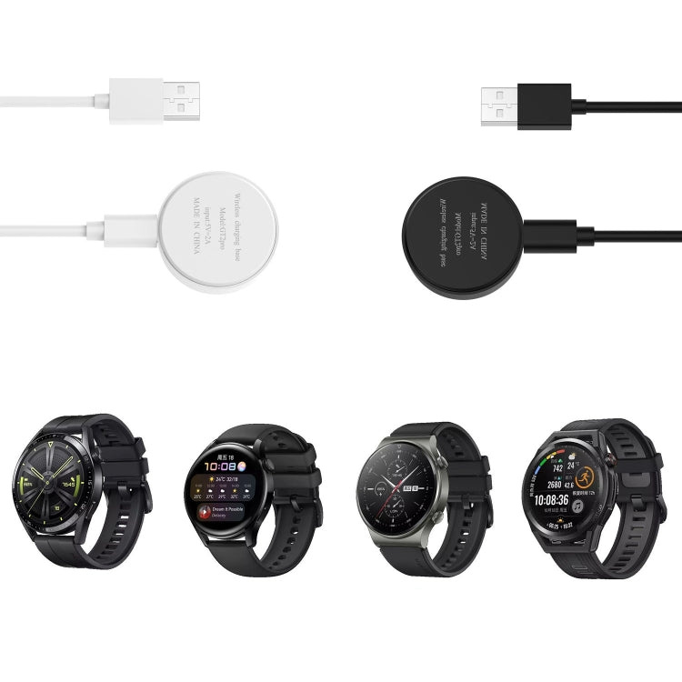 For Huawei Watch GT 4 41mm Smart Watch Magnetic Suction Split Charging Cable, Length: 1m(White) - Charger by PMC TechLife | Online Shopping South Africa | PMC TechLife