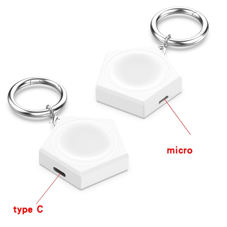 For Honor Watch 4 Pro Portable Smart Watch Charger(White) - Charger by PMC TechLife | Online Shopping South Africa | PMC TechLife