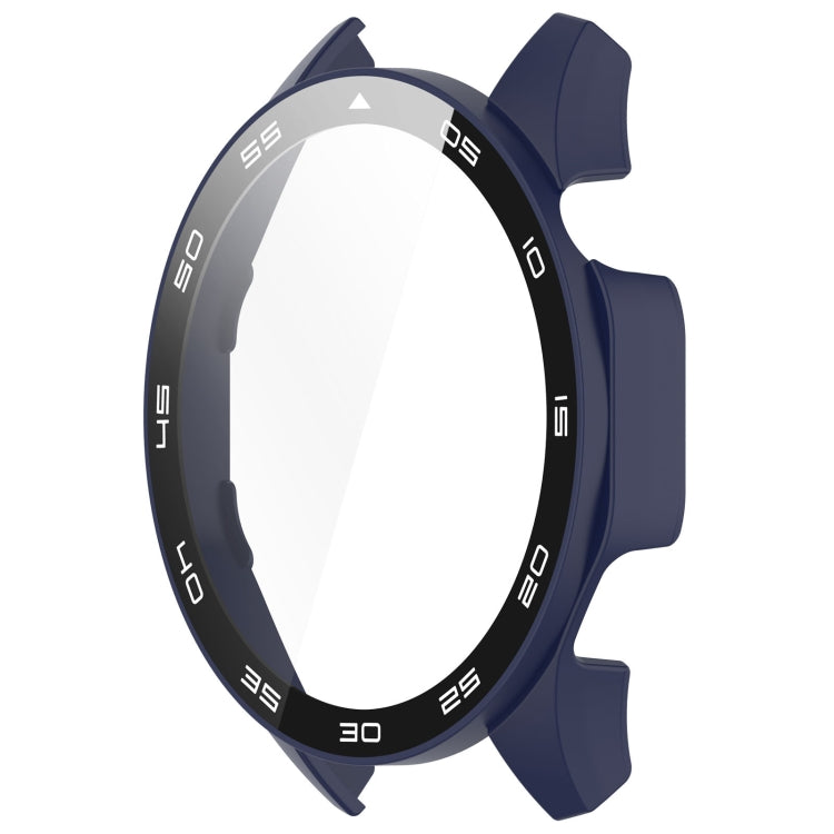 For Huawei Watch GT 4 46mm PC + Tempered Glass Integrated Watch Protective Case with Graduated Dial(Midnight Blue) - Watch Cases by PMC TechLife | Online Shopping South Africa | PMC TechLife