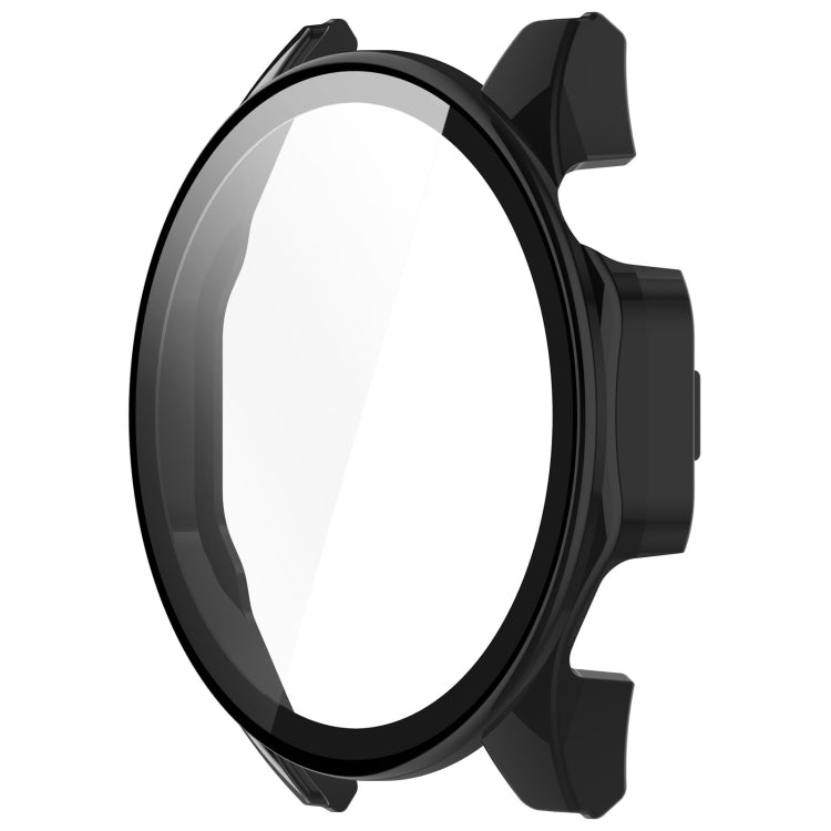 For Huawei Watch GT4 46mm PC+Tempered Glass Integrated Smart Watch Case(Black) - Watch Cases by PMC TechLife | Online Shopping South Africa | PMC TechLife
