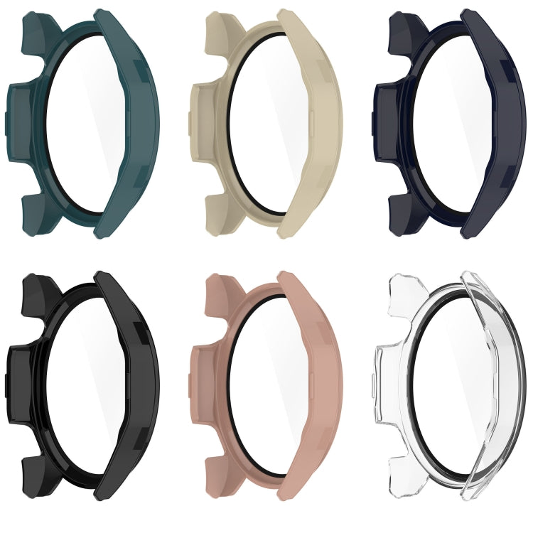 For Honor Watch 4 Pro PC+Tempered Glass Integrated Smart Watch Case(Transparent) - Watch Cases by PMC TechLife | Online Shopping South Africa | PMC TechLife