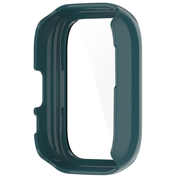 For Amazfit Aactive PC Integrated Tempered Glass Watch Case(Green) - Watch Cases by PMC TechLife | Online Shopping South Africa | PMC TechLife
