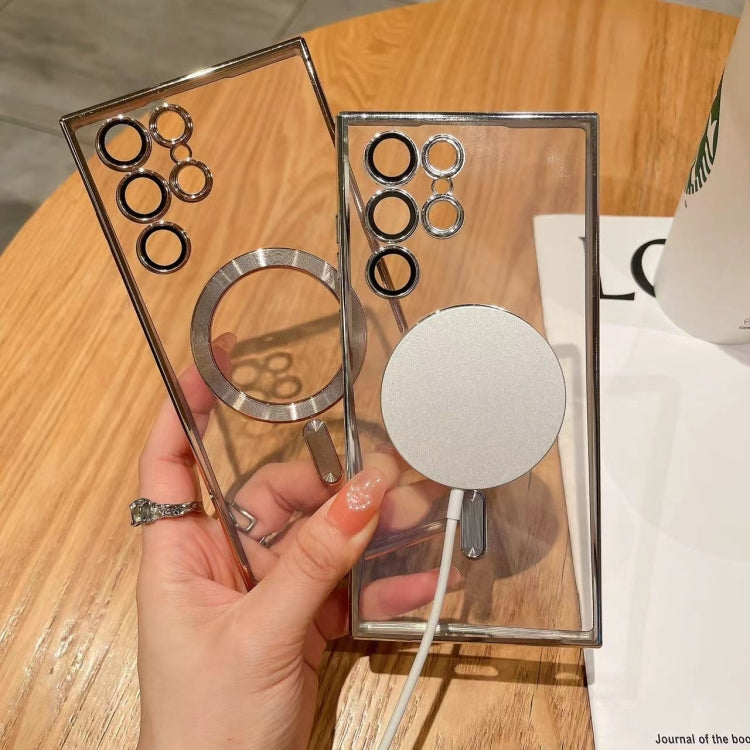 For Samsung Galaxy S20 Ultra 5G MagSafe Electroplating TPU Phone Case(Green) - Galaxy Phone Cases by PMC TechLife | Online Shopping South Africa | PMC TechLife | Buy Now Pay Later Mobicred