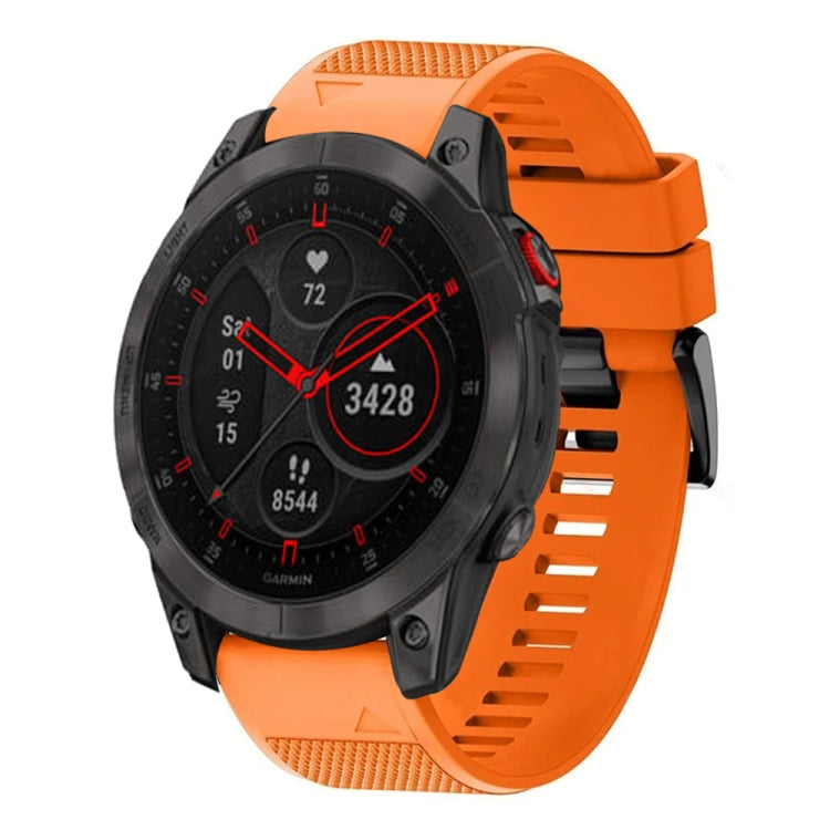 Compatible with Garmin Epix Gen 2 22mm Quick Release Silicone Watch Band(Orange) - free shipping - PMC TechLife - Order now!