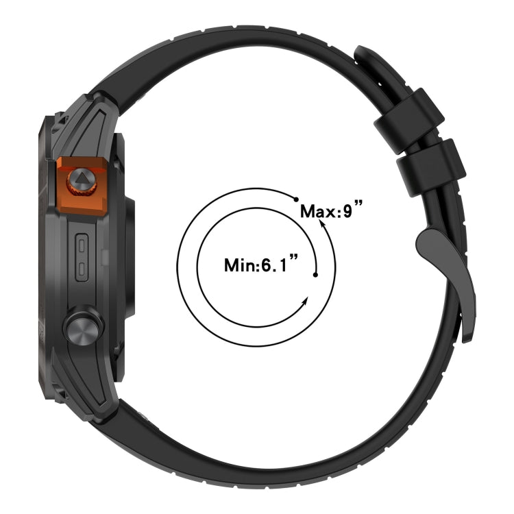 Compatible with Garmin Compatible witherunner 955 22mm Quick Release Silicone Watch Band(Grey) - free shipping - PMC TechLife - Order now!