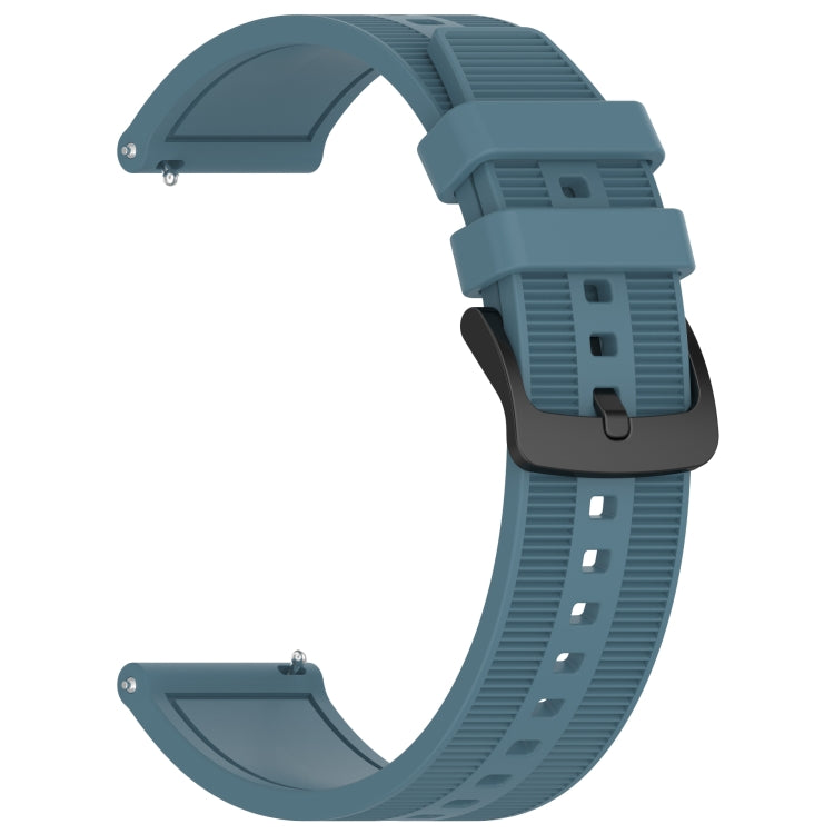 For Honor Watch GS Pro 22mm Textured Silicone Solid Color Watch Band(Rock Cyan) - Watch Bands by PMC TechLife | Online Shopping South Africa | PMC TechLife