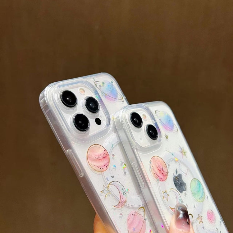 For iPhone 12 Pro Cosmic Star MagSafe TPU Phone Case(Transparent) - free shipping - PMC TechLife - Order now!
