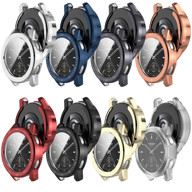 For Xiaomi Watch S3 Full Package TPU Electroplated Watch Protective Case(Silver) - free shipping - PMC TechLife - Order now!