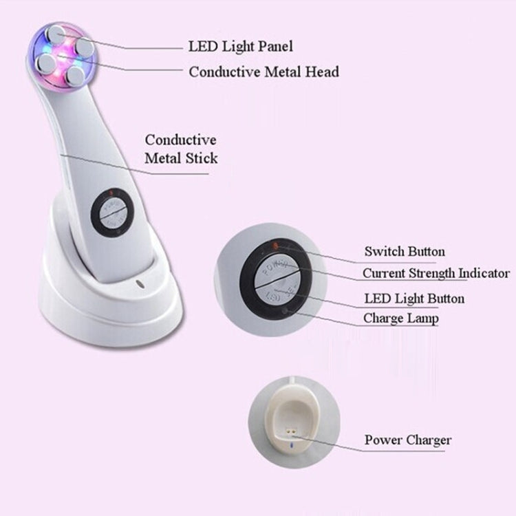 K-SKIN KD-9900 Photon Face  Care Tool Lifting Tightening Ionic Rejuvenation Face Massager Anti-Aging Beauty Instrument - Beauty Instrument by K-SKIN | Online Shopping South Africa | PMC TechLife | Buy Now Pay Later Mobicred