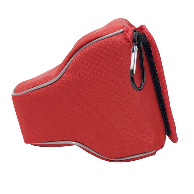 Waterproof Camera Bag Case Cover for Canon EOS M100 / M50 / M10 / M6 / M5 / M3(Red) - Soft Bag by Richwell | Online Shopping South Africa | PMC TechLife | Buy Now Pay Later Mobicred