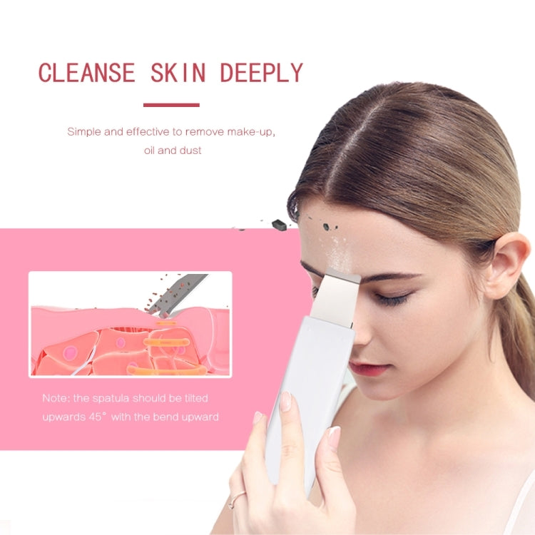 K-SKIN KD8070 Electric Ultrasonic Facial Scrubber Cleanse Massage Brighten Lift Skin Care Spatula - free shipping - PMC TechLife - Order now!