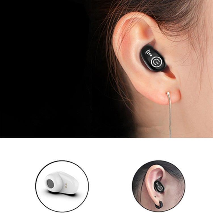 S650 Second GenerationMini Invisible Bluetooth Earphone with Microphone (Black) - Bluetooth Earphone by PMC TechLife | Online Shopping South Africa | PMC TechLife