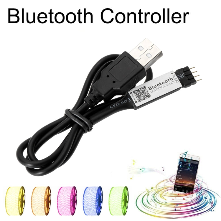 Smart RGB Bluetooth Timer Suitable LED Controller for 5V 3528 5050 RGB Light Strip - RGB Controller by PMC TechLife | Online Shopping South Africa | PMC TechLife