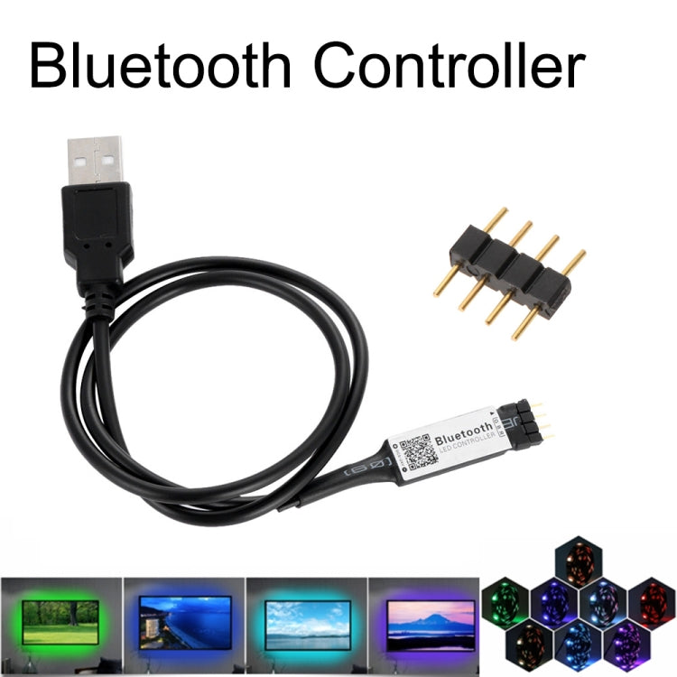 Smart RGB Bluetooth Timer Suitable LED Controller for 5V 3528 5050 RGB Light Strip - RGB Controller by PMC TechLife | Online Shopping South Africa | PMC TechLife