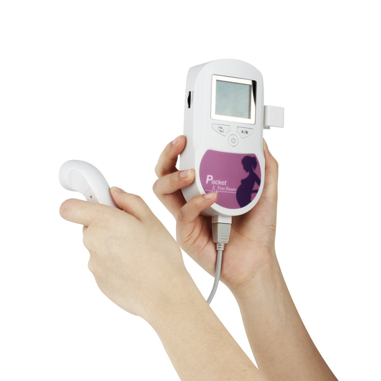 Baby Sound C   Fetal Doppler Prenatal Pocket Digital  Ultrasound Detector Angel Heartbeat Pregnant Doppler Prenatal Monitor(Rose Red) - Heart Rate Monitoring by PMC TechLife | Online Shopping South Africa | PMC TechLife