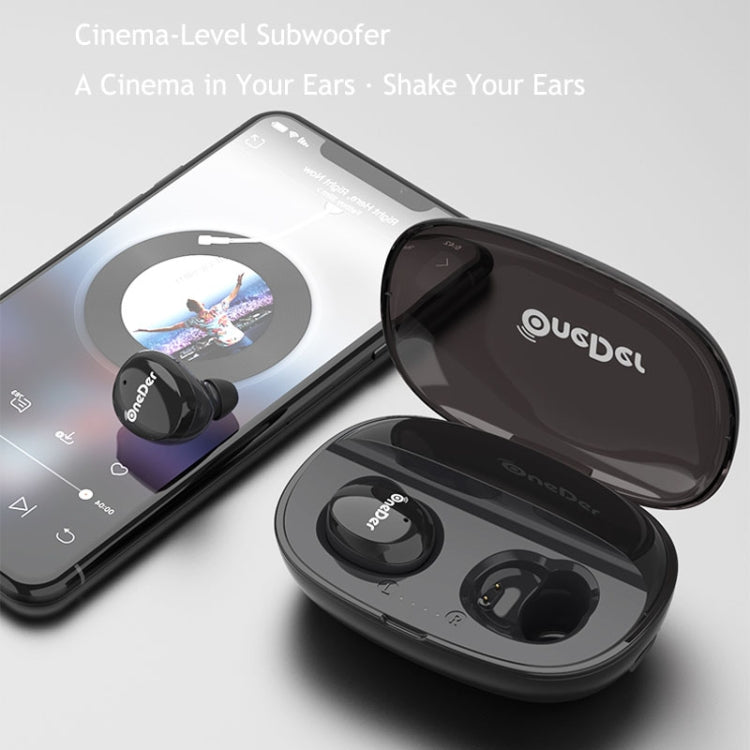 OneDer W12 Wireless Earphone with Waterproof IPX5 HD Stereo Sound TWS Bluetooth Earphone(Red) - free shipping - PMC TechLife - Order now!