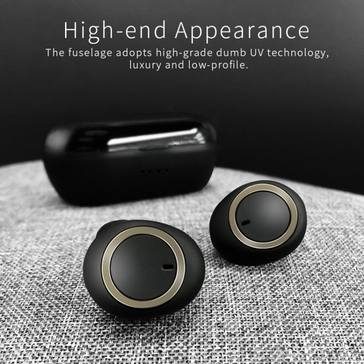 TWS-A1 TWS Bluetooth 5.0 Mini Invisible Sports Music Earphone with Charging Box & Microphone (Black) - TWS Earphone by PMC TechLife | Online Shopping South Africa | PMC TechLife