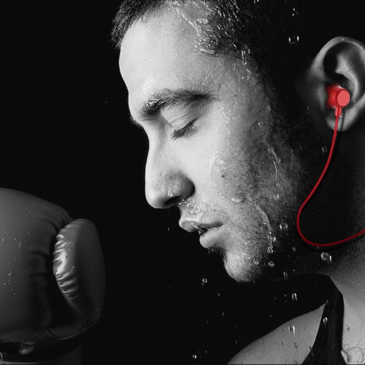 BT315 Sport Bluetooth Headset Wireless Stereo Earphone Bluetooth 4.1 Earpiece With Mic Sport Bass Magnetic Necklace Earpiece(Black) - Sport Earphone by PMC TechLife | Online Shopping South Africa | PMC TechLife