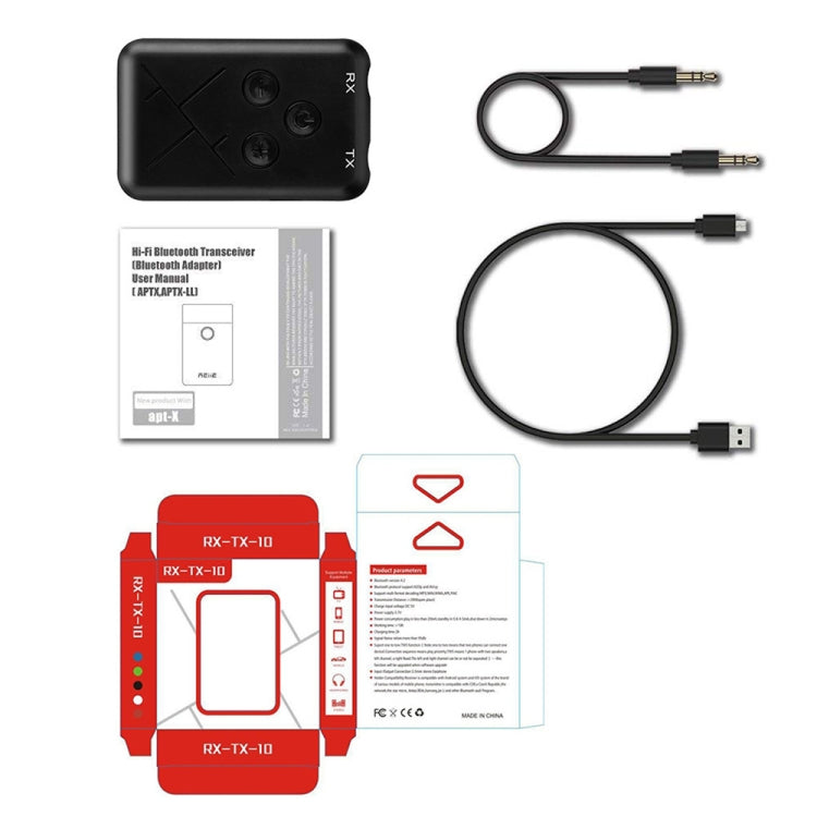 JDEX-TX10 Wireless 2-in-1 3.5mm Bluetooth 4.2 Audio Receiver And Transmitter Adapter - free shipping - PMC TechLife - Order now!