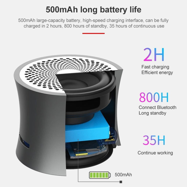 EWA A104 Bluetooth Speaker MP3 Player Portable Speaker Metallic USB Input MP3 Player Stereo Multimedia Speaker(Gold) - free shipping - PMC TechLife - Order now!