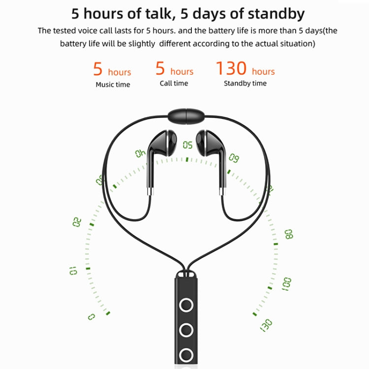 BT313 Magnetic Earbuds Sport Wireless Headphone Handsfree bluetooth HD Stereo Bass Headsets with Mic(Red) - Sport Earphone by PMC TechLife | Online Shopping South Africa | PMC TechLife