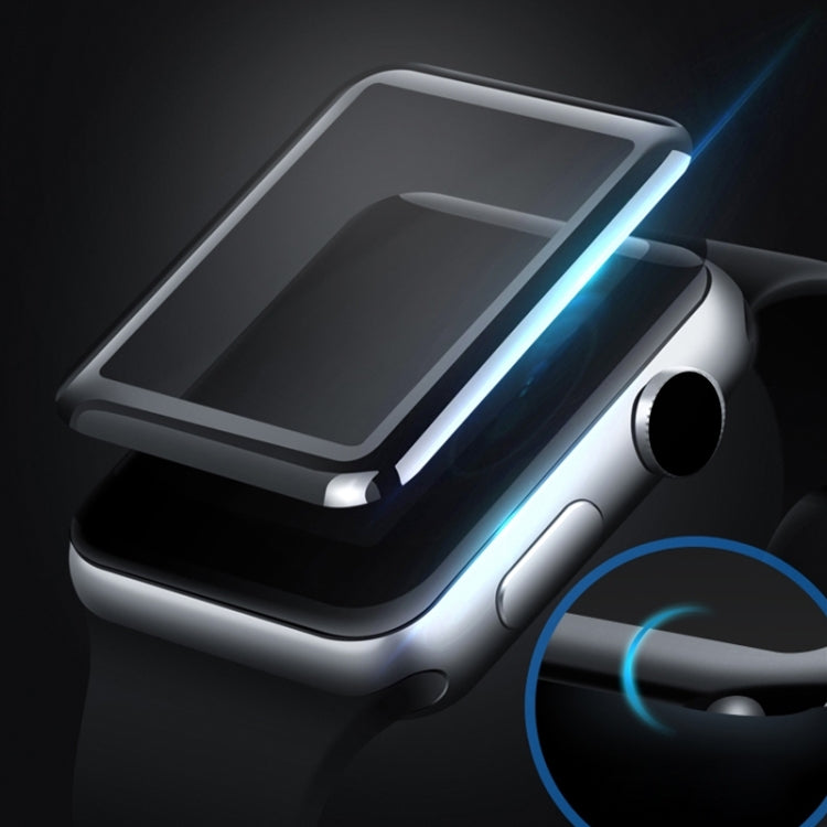 For Apple Watch Series 5 / 4  40mm 2pcs mocolo 0.33mm 9H 3D Round Edge Full Glue Tempered Glass Film - Watch Cases by mocolo | Online Shopping South Africa | PMC TechLife | Buy Now Pay Later Mobicred