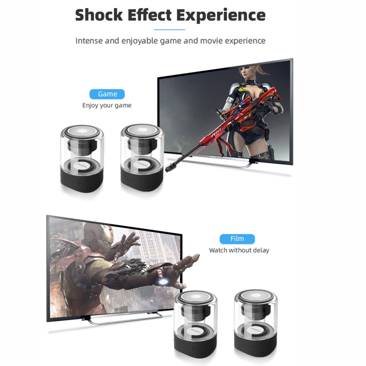 Fineblue MK-22 TWS Magnetic Absorption Bluetooth Speaker With LED Light Speaker - free shipping - PMC TechLife - Order now!