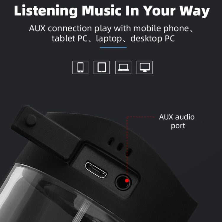 Fineblue MK-22 TWS Magnetic Absorption Bluetooth Speaker With LED Light Speaker - free shipping - PMC TechLife - Order now!