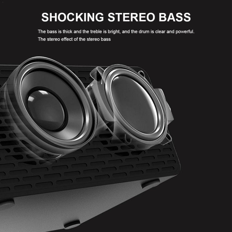 AEC BT508 Wireless Charging Bluetooth Speaker LED Alarm Clock Power Bank Three-In-One Speaker - free shipping - PMC TechLife - Order now!