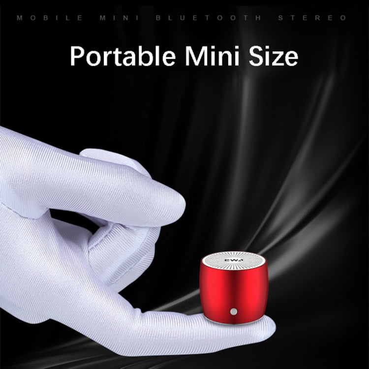 EWA A103 Portable Bluetooth Speaker Wireless Heavy Bass Bomm Box Subwoofer Phone Call Surround Sound Bluetooth Shower Speaker(Red) - free shipping - PMC TechLife - Order now!