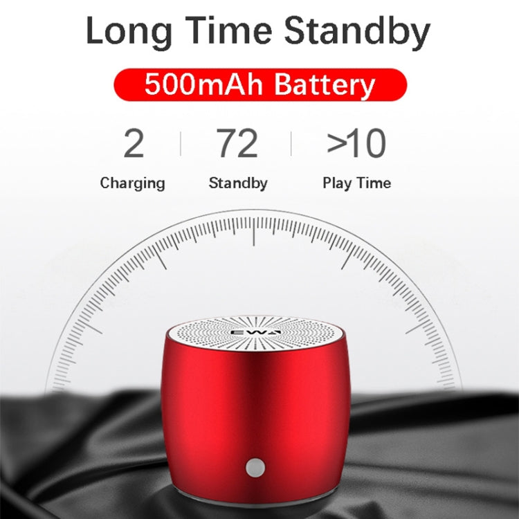 EWA A103 Portable Bluetooth Speaker Wireless Heavy Bass Bomm Box Subwoofer Phone Call Surround Sound Bluetooth Shower Speaker(Black) - free shipping - PMC TechLife - Order now!