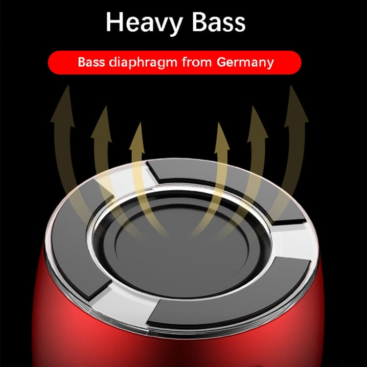 EWA A103 Portable Bluetooth Speaker Wireless Heavy Bass Bomm Box Subwoofer Phone Call Surround Sound Bluetooth Shower Speaker(Silver) - free shipping - PMC TechLife - Order now!