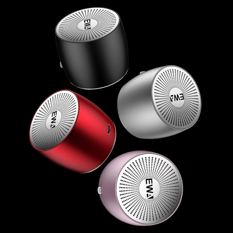 EWA A103 Portable Bluetooth Speaker Wireless Heavy Bass Bomm Box Subwoofer Phone Call Surround Sound Bluetooth Shower Speaker(Silver) - free shipping - PMC TechLife - Order now!