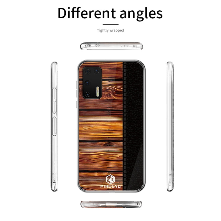 For Huawei P40 PINWUYO Pindun Series Slim 3D Flashing All-inclusive PC Case(Red) - Huawei Cases by PINWUYO | Online Shopping South Africa | PMC TechLife | Buy Now Pay Later Mobicred