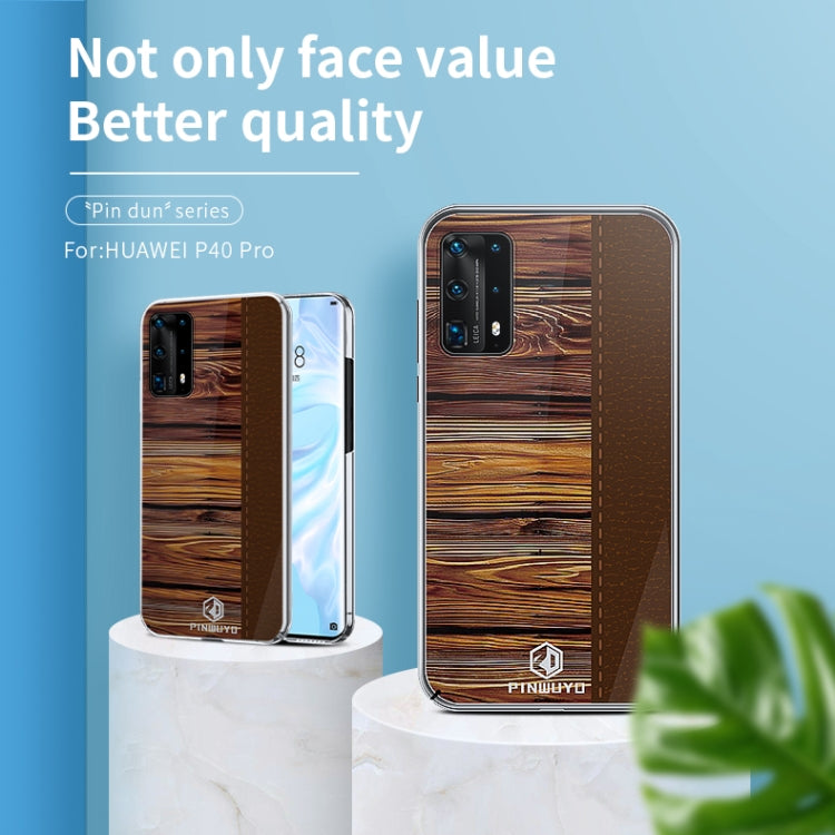 For Huawei P40 Pro PINWUYO Pindun Series Slim 3D Flashing All-inclusive PC Case(Black) - Huawei Cases by PINWUYO | Online Shopping South Africa | PMC TechLife | Buy Now Pay Later Mobicred